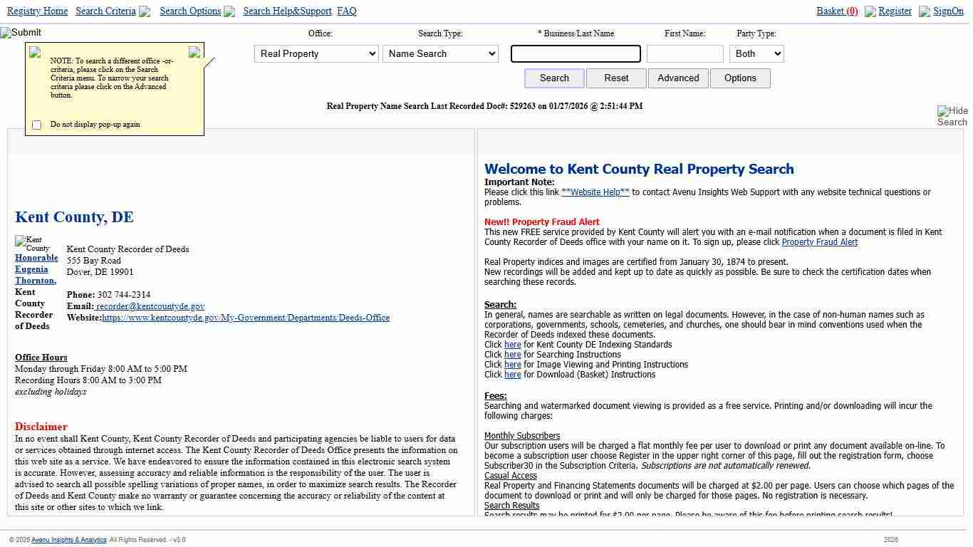 Welcome to 20/20 Perfect Vision Land Records I2